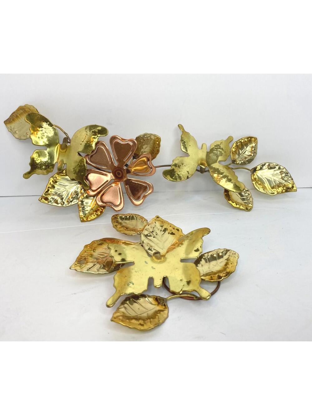 Home Interior Butterflies and Flowers, Gallery Wall MCM Decorations